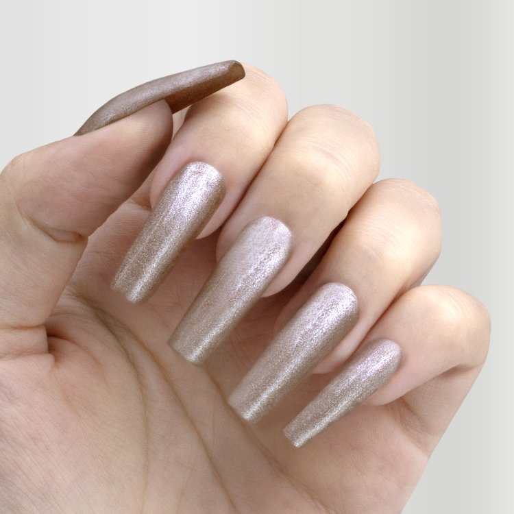 Ημιμόνιμο Βερνίκι Νυχιών Νο 231 Χρυσό Μεταλλικό 10ml