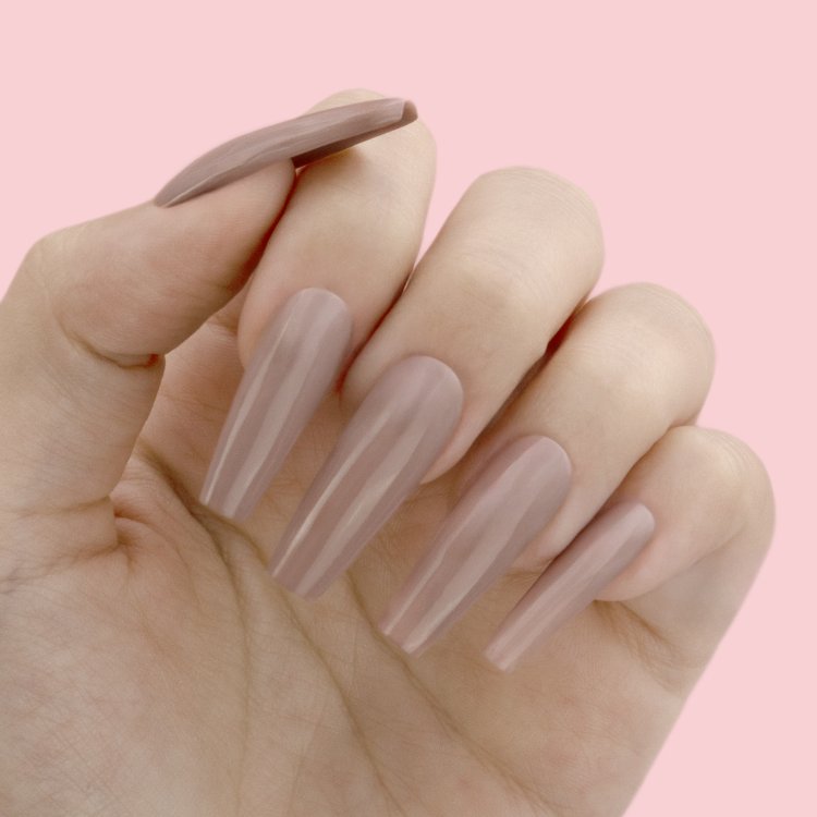 Ημιμόνιμο Βερνίκι Νυχιών Νο 208 Nude Μωβ 10ml