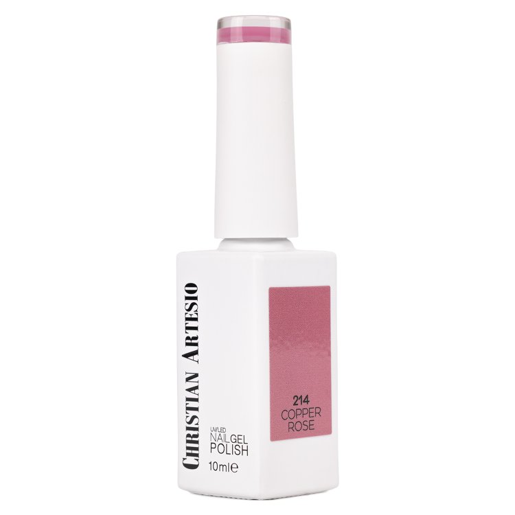Ημιμόνιμο Βερνίκι Νυχιών Copper Rose Νο 214 Ροζ 10ml