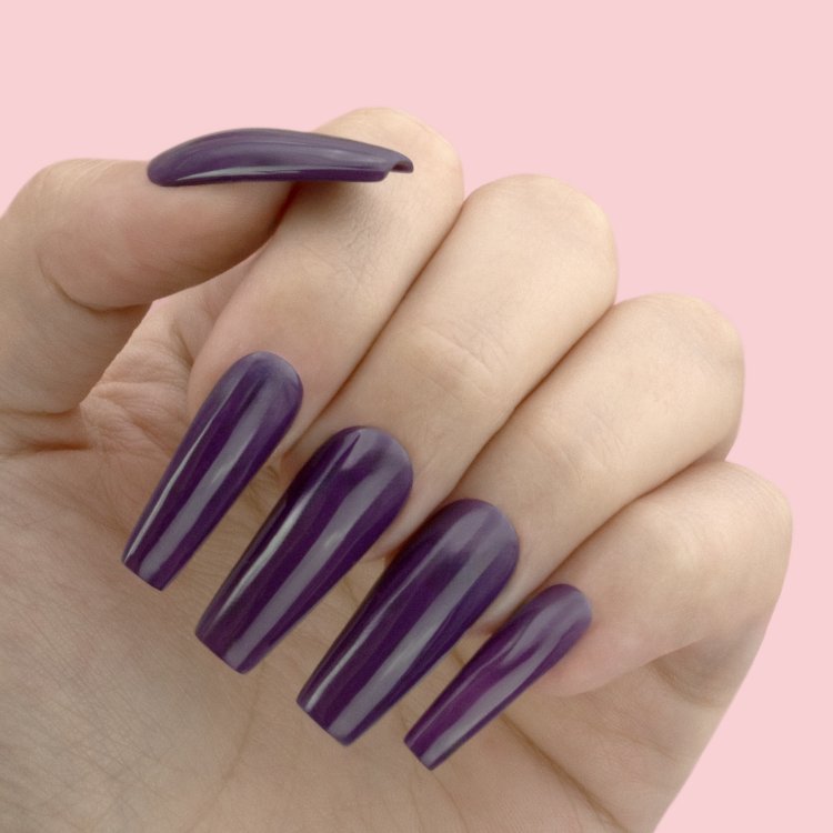 Ημιμόνιμο Βερνίκι Νυχιών Νο 220 Μωβ 10ml