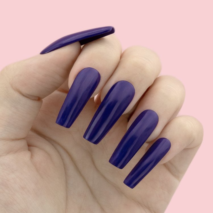 Ημιμόνιμο Βερνίκι Νυχιών Νο 221 Μωβ Μπλε 10ml