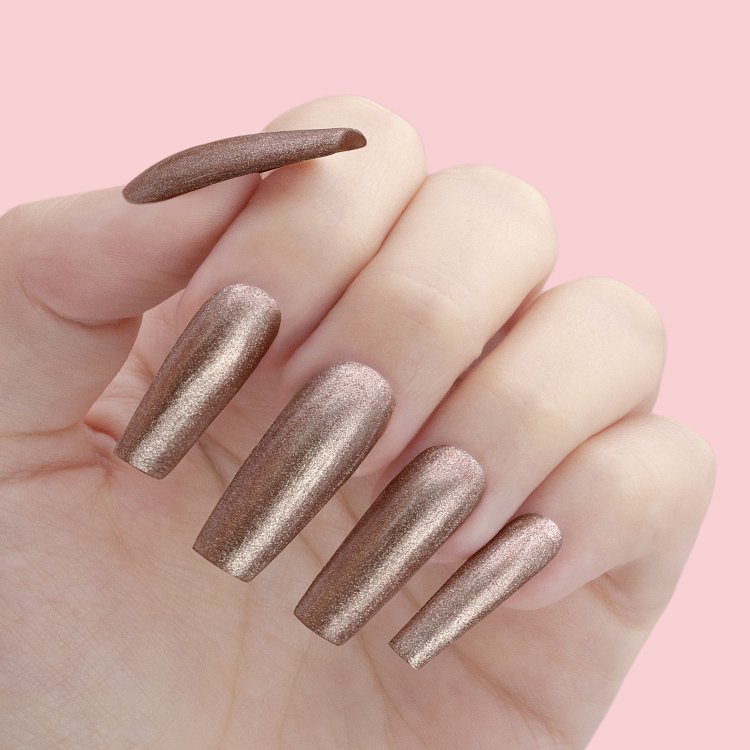 Nail Gel Polish No 230 Pink Glitter 10ml