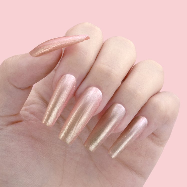 Nail Gel Polish No 246 Pink Glitter 10ml