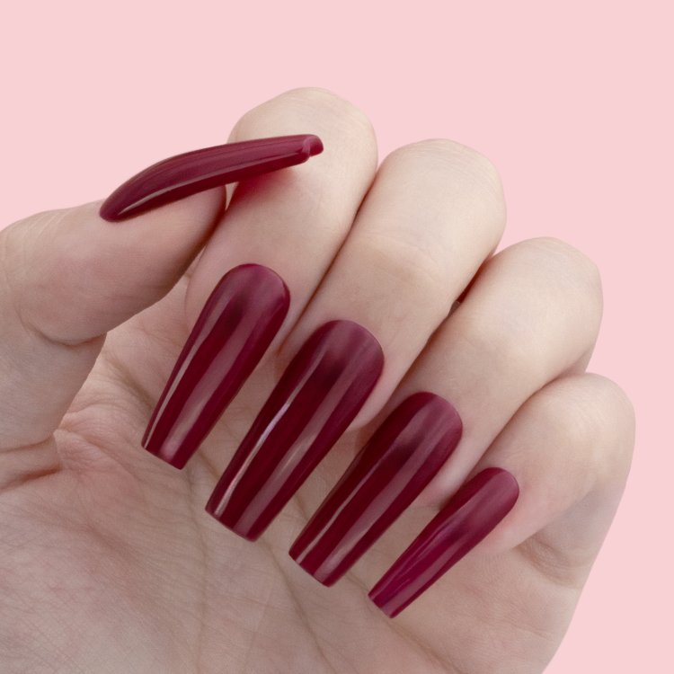 Ημιμόνιμο Βερνίκι Νυχιών Νο 272 Βυσσινί 10ml