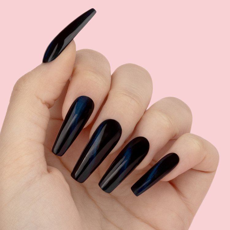 Nail Gel Polish No 278 Dark Blue Cat Eye 10ml