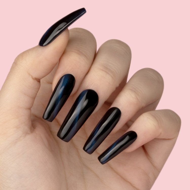 Ημιμόνιμο Βερνίκι Νυχιών Νο 282 Μπλε Σκούρο Cat Eye 10ml