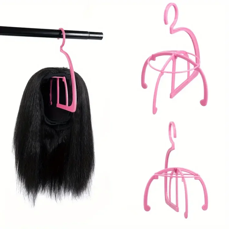 Σταντ Κρεμάστρα Περούκας Ροζ