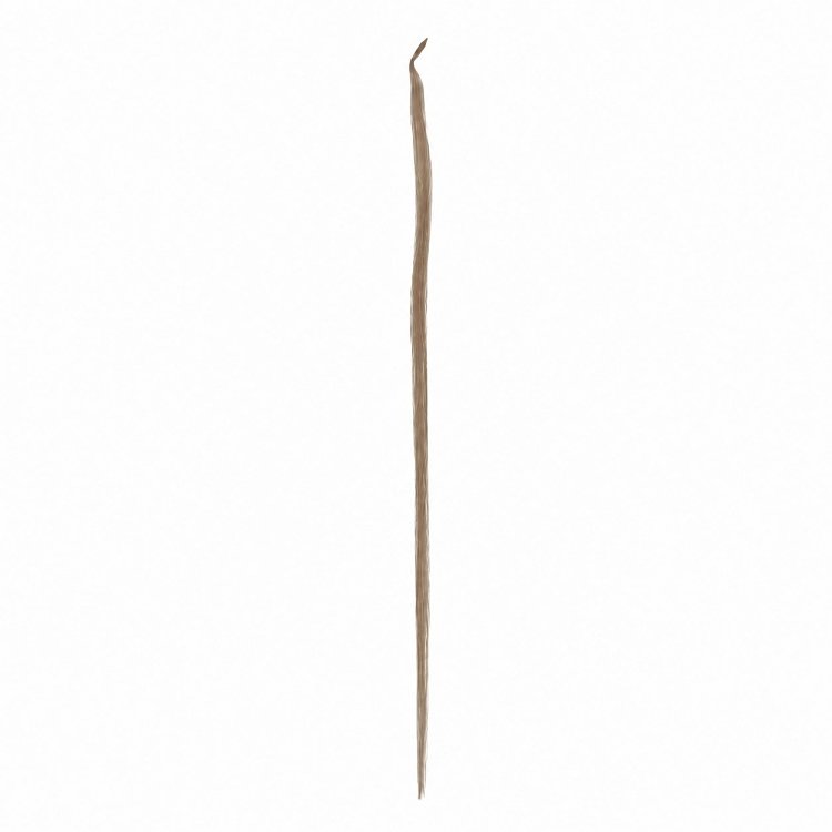 Nano Ring Haarverlangerungen Echthaar #5A Aschblond 50cm 10Stk