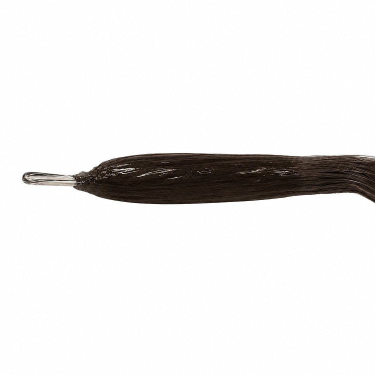 Nano Ring Hair Extensions #1B Dark Brown 50cm 10pcs