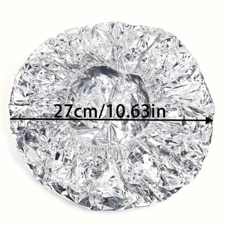 Σκουφάκι Αλουμινίου Θερμότητας για Βαφές και Θεραπείες Μαλλιών