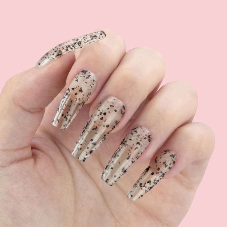 Ημιμόνιμο Βερνίκι Νυχιών Eggshell Νο 333 Διάφανο Dots 10ml