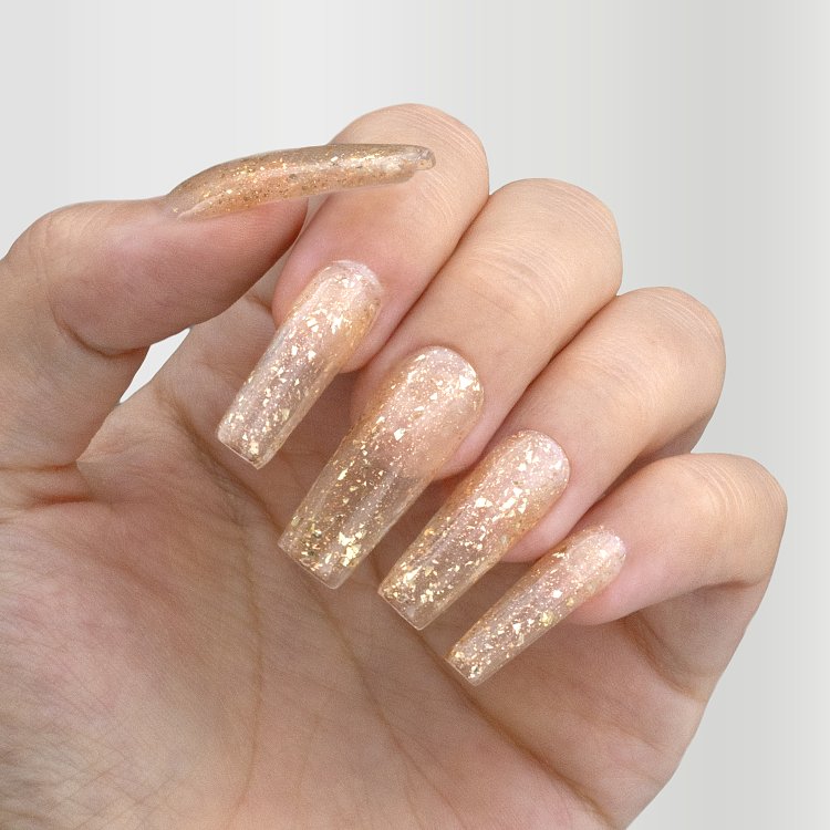 Shellac UV & Led Top No Wipe Νο 341 Bronze Flakes Shiny, 10ml