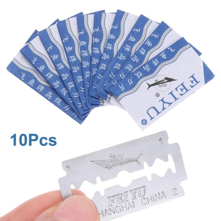 Ανταλλακτικές Λεπίδες Ξυρίσματος για Επαγγελματικό Ξυράφι 10τμχ