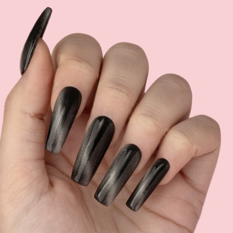 Ημιμόνιμο Βερνίκι Νυχιών Νο 351 Ασημί Shimmer Cat Eye 10ml