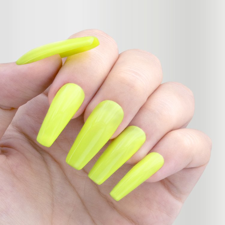 Ημιμόνιμο Βερνίκι Νυχιών Νο 356 Κίτρινο που Φωσφοριζει στο Σκοτάδι 10ml