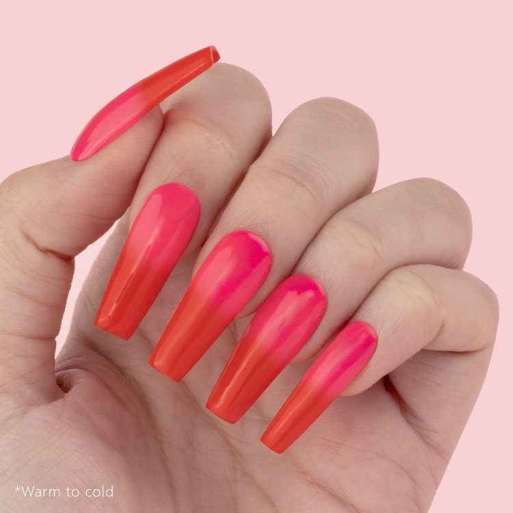 Ημιμόνιμο Βερνίκι Νυχιών Θερμικό La La Land Νο 363 Κόκκινο/Ροζ 10ml