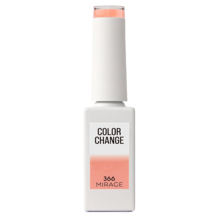 Thermal Nail Gel Polish No 366 Somon/White 10ml