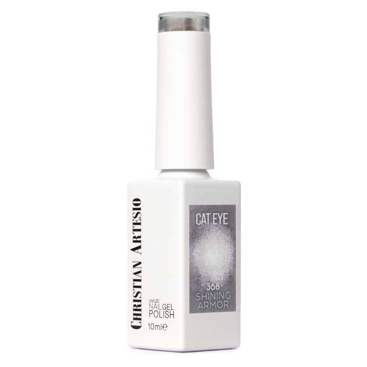Ημιμόνιμο Βερνίκι Νυχιών Shining Armor Νο 368 Ασημί Cat Eye 10ml