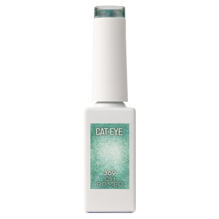 Ημιμόνιμο Βερνίκι Νυχιών Oh Romeo Νο 369 Τιρκουάζ  Shimmer Cat Eye 10ml