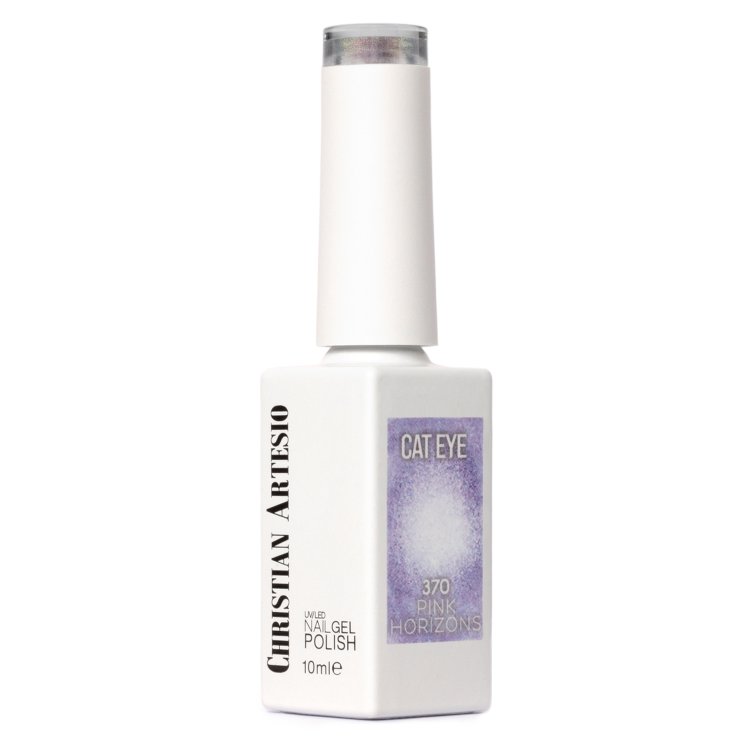 Ημιμόνιμο Βερνίκι Νυχιών Pink Horizons Νο 370 Απαλό Μωβ Shimmer Cat Eye 10ml