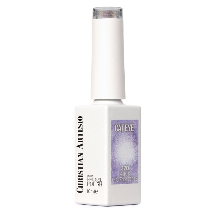 Ημιμόνιμο Βερνίκι Νυχιών Pink Horizons Νο 370 Απαλό Μωβ Shimmer Cat Eye 10ml