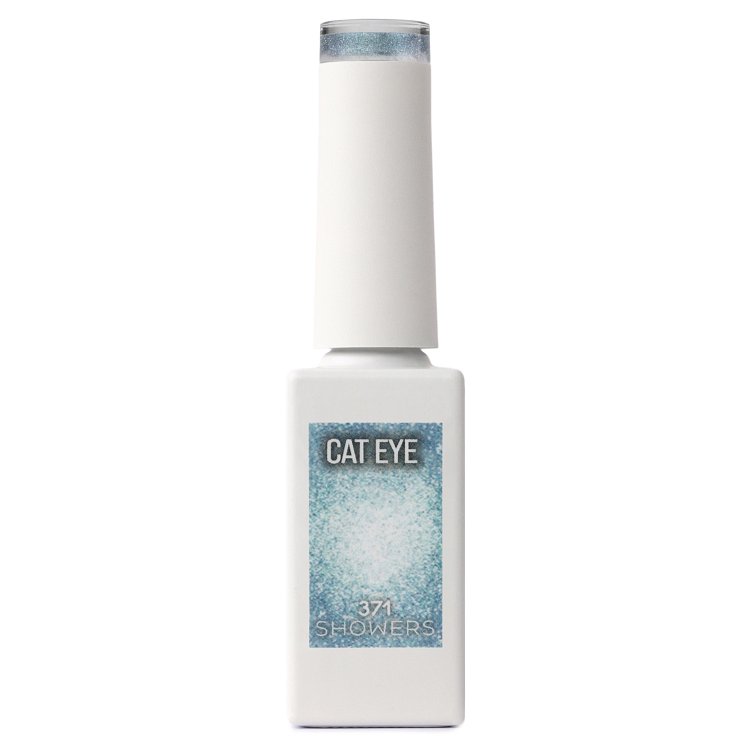 Nail Gel Polish No 371 Light Blue Cat Eye 10ml