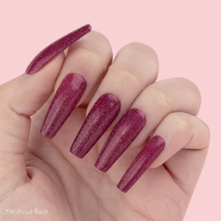 Ημιμόνιμο Βερνίκι Νυχιών Flash On Wild Child Νο 374 Ροζ Glitter 10ml