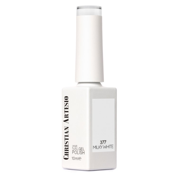 Ημιμόνιμο Βερνίκι Νυχιών Milky White Νο 377 Γαλακτερό 10ml