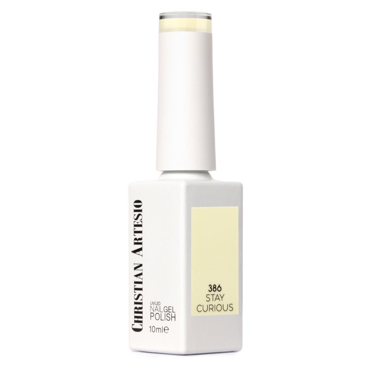Ημιμόνιμο Βερνίκι Νυχιών Stay Curious Νο 386 Κίτρινο Παστέλ 10ml