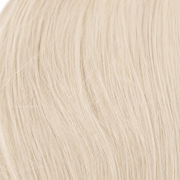 Pferdeschwanz Glatt Echthaar 60cm 100g #Silber