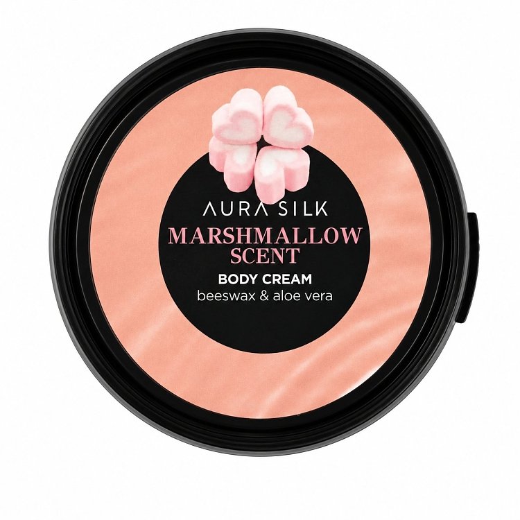 AuraSilk Marshmallow Body Cream 250ml