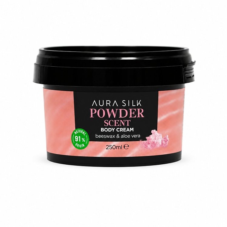 AuraSilk Korpercreme Powder 250ml