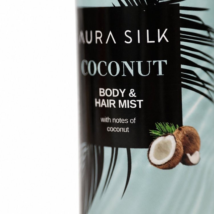 AuraSilk Body & Hair Mist Coconut 200ml