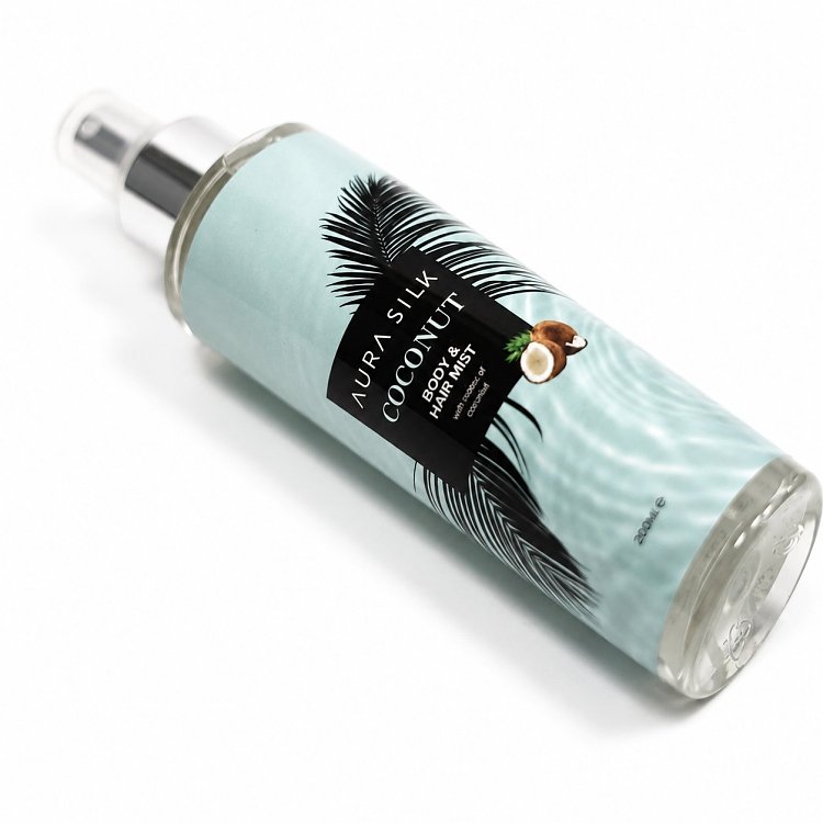 AuraSilk Body & Hair Mist Coconut 200ml