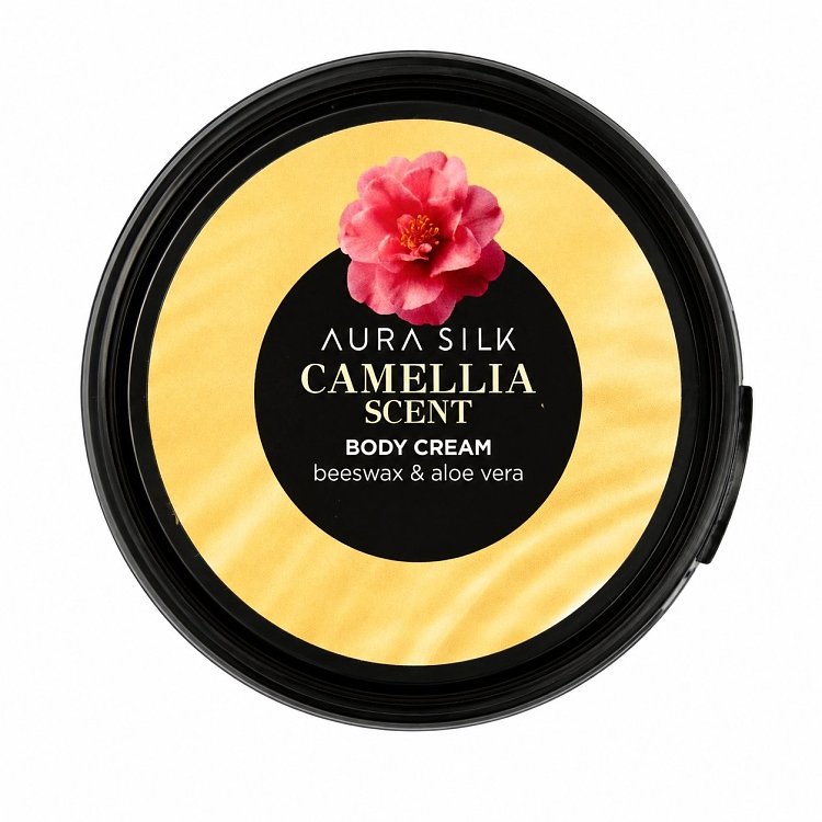 AuraSilk Camellia Body Cream 250ml