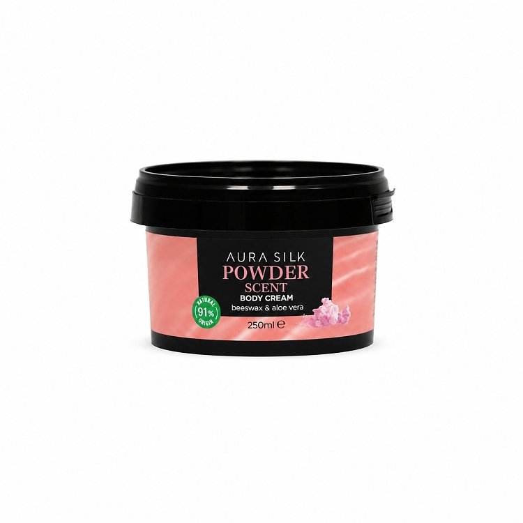 AuraSilk Korpercreme Powder 250ml