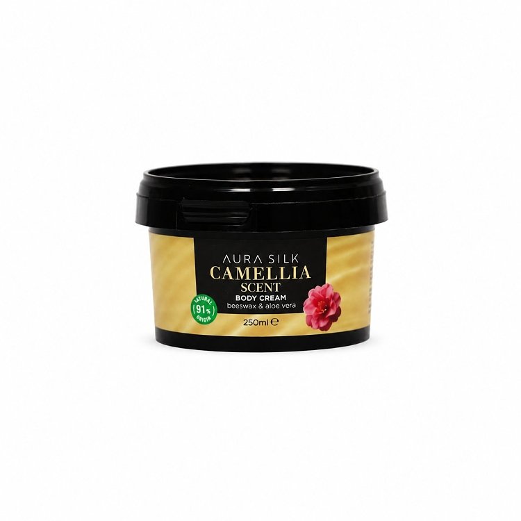 AuraSilk Camellia Body Cream 250ml
