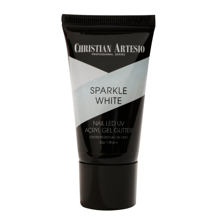 Acrygel Sparkle White Glitter No 010 30g