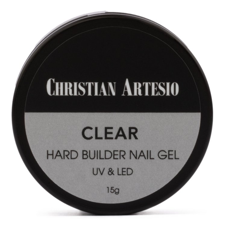 Uv/Led Hard Builder Nail Gel Clear Διάφανο 15g