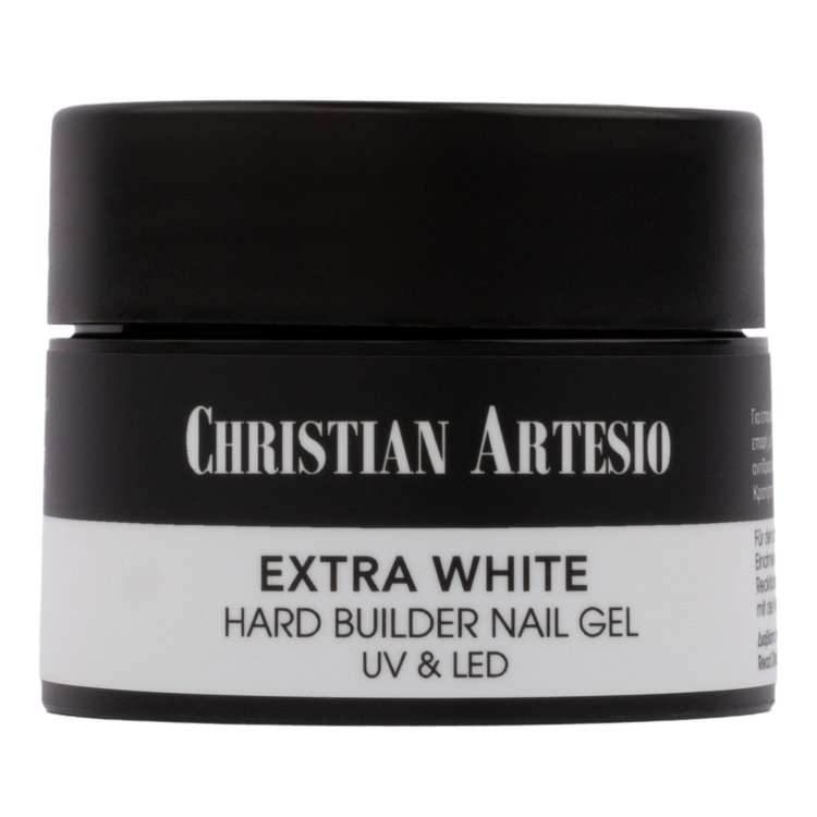 Uv/Led Hard Builder Nail Gel Extra White, Λευκό 15g