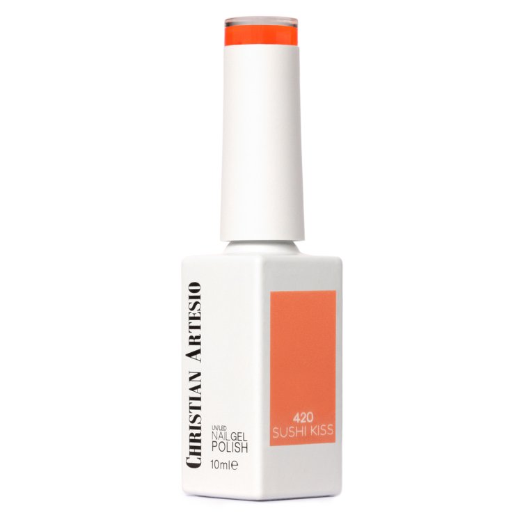 Ημιμόνιμο Βερνίκι Νυχιών Sushi Kiss Νο 420 Νέον Πορτοκαλί 10ml