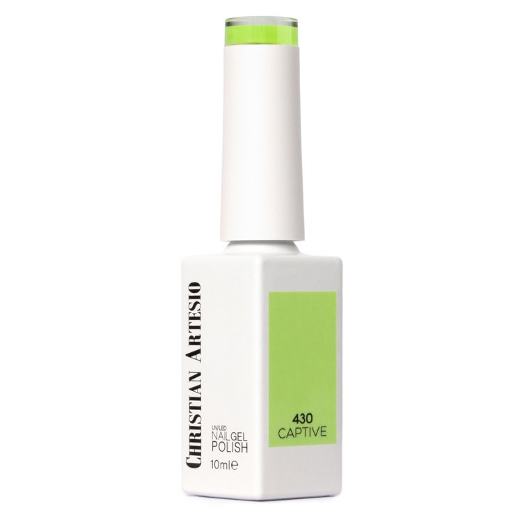 Ημιμόνιμο Βερνίκι Νυχιών Captive Νο 430 Λαχανί 10ml