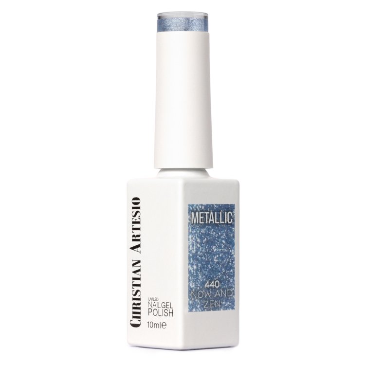 Ημιμόνιμο Βερνίκι Νυχιών Now And Zen Νο 440 Μπλε Μεταλλικό 10ml