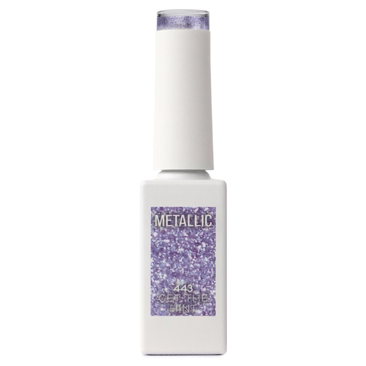 Nail Gel Polish No 443 Purple Metallic 10ml