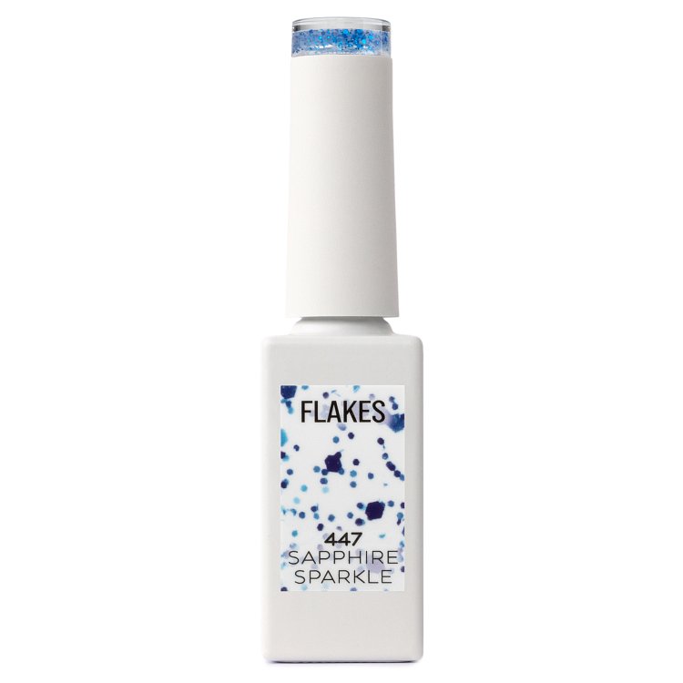 Nail Gel Polish No 447 Transparent Paigeta Blue 10ml