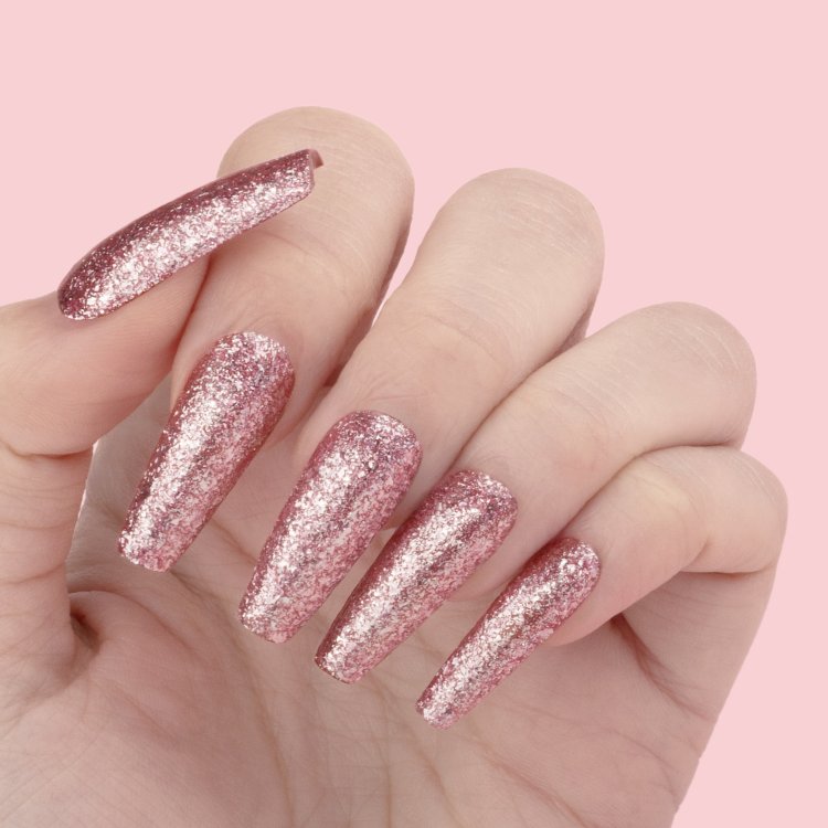 Ημιμόνιμο Βερνίκι Νυχιών Fairy Floss Νο 449 Ροζ Glitter 10ml