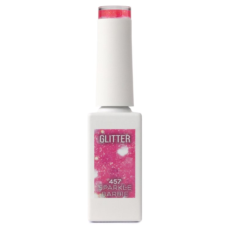 Nail Gel Polish No 457 Pink Glitter Pagetta 10ml