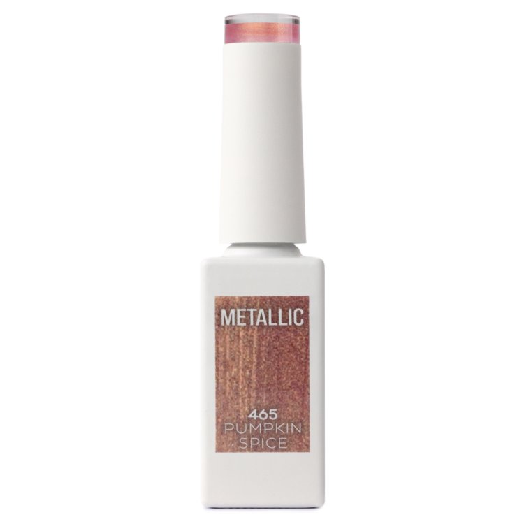 Ημιμόνιμο Βερνίκι Νυχιών Pumpkin Spice Νο 465 Σομόν Μεταλλικό 10ml