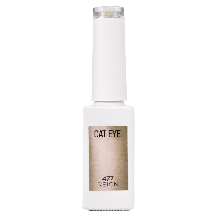 Ημιμόνιμο Βερνίκι Νυχιών Cat Eye Reign Νο 477 Γκρι Metallic 10ml