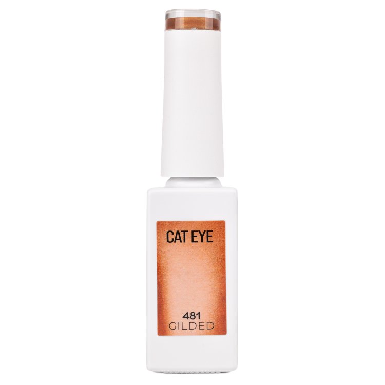 Ημιμόνιμο Βερνίκι Νυχιών Cat Eye Gilded Νο 481 Μπρονζέ Metallic 10ml